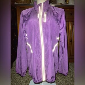 Reebok light reflective windbreaker